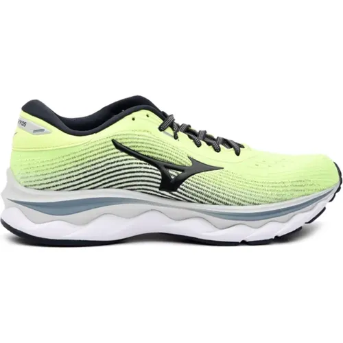 Laufschuhe Wave Sky 5 Gelb , Herren, Größe: 43 EU - Mizuno - Modalova