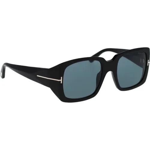 Ikonoische Sonnenbrille für Frauen , Damen, Größe: 51 MM - Tom Ford - Modalova