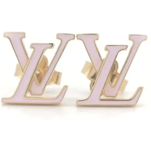 Pre-owned Metal earrings , female, Sizes: ONE SIZE - Louis Vuitton Vintage - Modalova