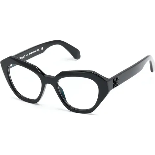 Schwarze Optische Brille Stilvoll und vielseitig - Off White - Modalova