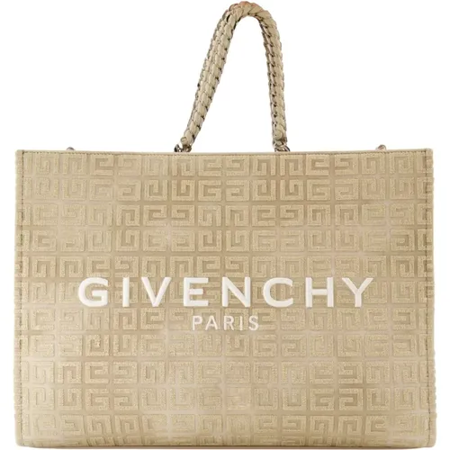 Elegante Tote Tasche mit gesticktem Logo - Givenchy - Modalova