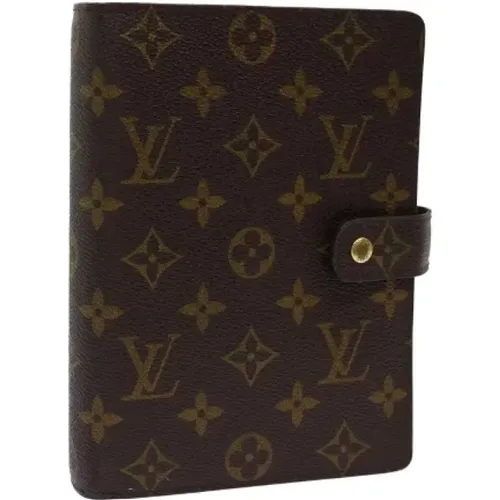 Pre-owned Coated canvas home-office , female, Sizes: ONE SIZE - Louis Vuitton Vintage - Modalova