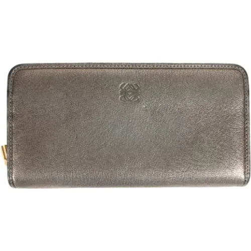 Pre-owned Leather wallets , female, Sizes: ONE SIZE - Loewe Pre-owned - Modalova