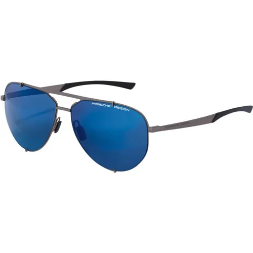 Hooks P`8920 Sunglasses in Ruthenium/Blue,Sunglasses Hooks P`8926 - Porsche Design - Modalova