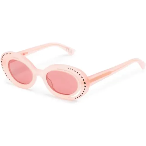 Rosa Zion Canyon Sonnenbrille , Damen, Größe: 51 MM - Marni - Modalova
