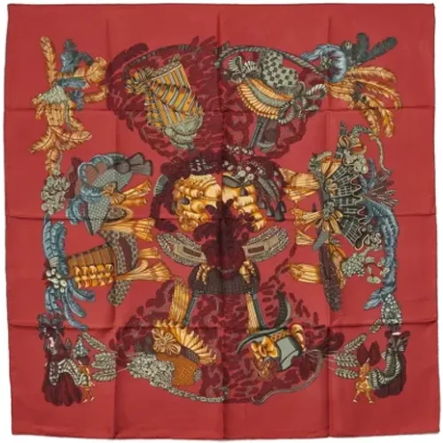 Pre-owned Silk Hermès Scarf , unisex, Sizes: ONE SIZE - Hermès Vintage - Modalova