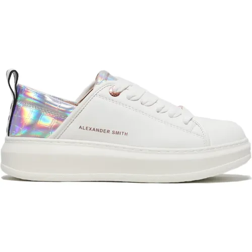 Womens Shoes Sneakers Bianco Noos , female, Sizes: 3 UK, 7 UK - Alexander Smith - Modalova