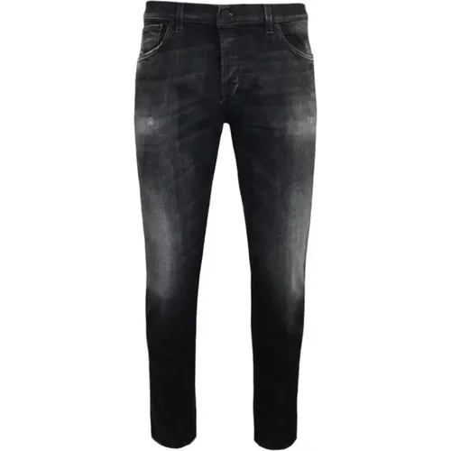 Straight Jeans , male, Sizes: W40, W29 - Dondup - Modalova