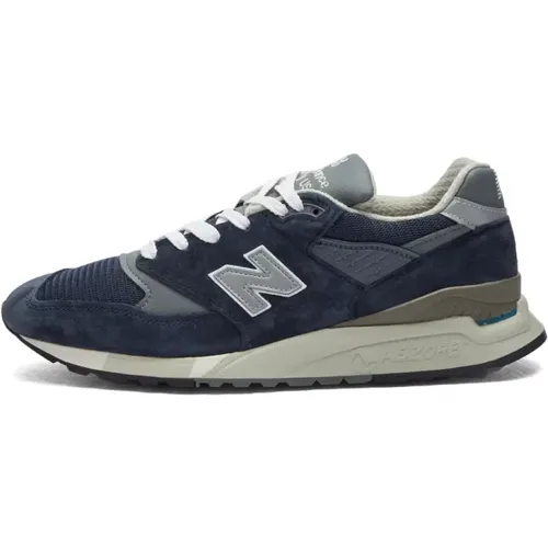 Klassischer Abzorb Sneaker Navy , Herren, Größe: 42 EU - New Balance - Modalova