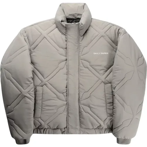 Grey Runako Down Jacket , male, Sizes: M, S, L - Daily Paper - Modalova