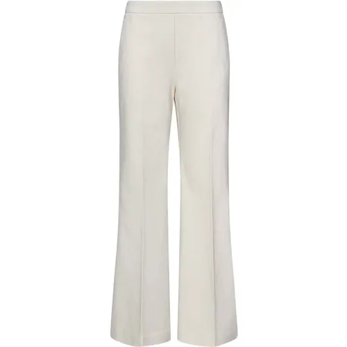 Trousers with Flared Leg Cut , female, Sizes: S, L - Drumohr - Modalova