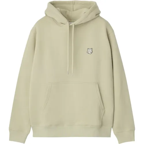 Stylischer Sweatshirt für Männer , Herren, Größe: S - Maison Kitsuné - Modalova