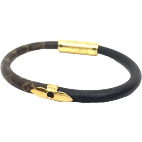 Pre-owned Leather bracelets , female, Sizes: ONE SIZE - Louis Vuitton Vintage - Modalova