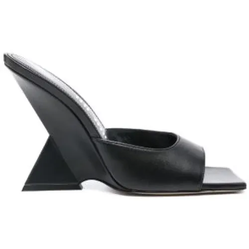 Schwarze Sandalen für Frauen , Damen, Größe: 38 1/2 EU - The Attico - Modalova