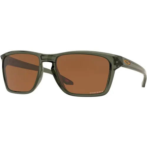 Sunglasses Sylas Olive Ink Prizm , male, Sizes: 60 MM - Oakley - Modalova