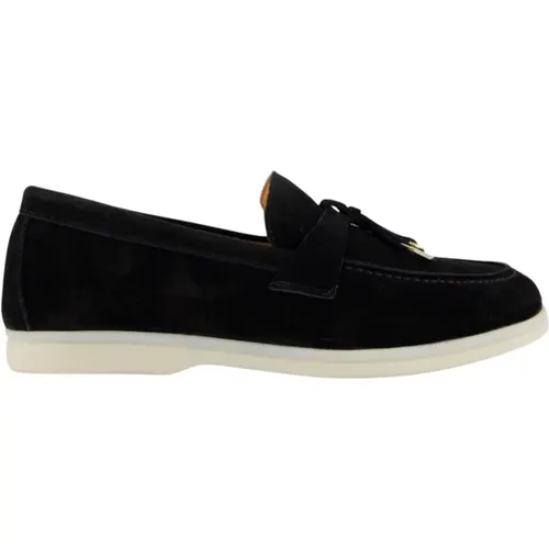 Schwarze Loafer für Damen - Atelier Verdi - Modalova