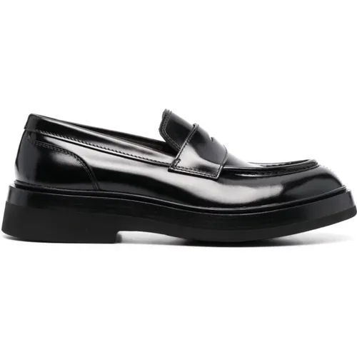 Sleek Gunder Loafers , male, Sizes: 6 1/2 UK - Santoni - Modalova