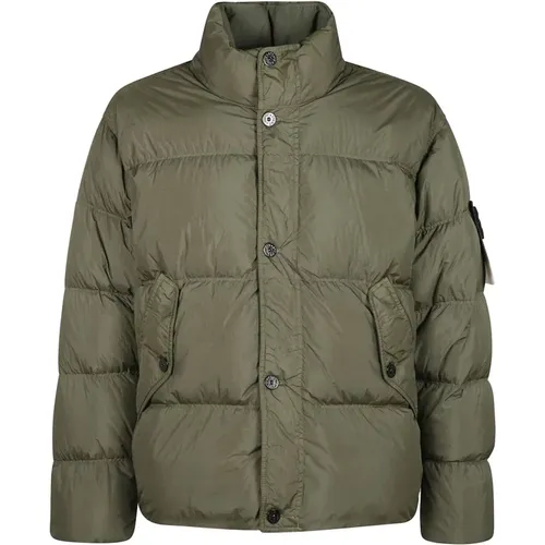 Warm Winter Down Jacket , male, Sizes: 3XL, 2XL - Stone Island - Modalova