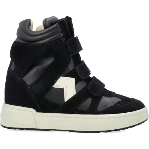 High Top Sneakers with Hidden Wedge , female, Sizes: 7 UK, 8 UK - Isabel marant - Modalova