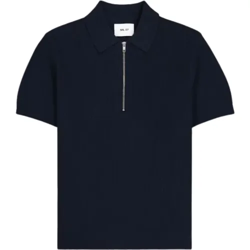 Dark Polo Shirt , male, Sizes: M, L - Nn07 - Modalova