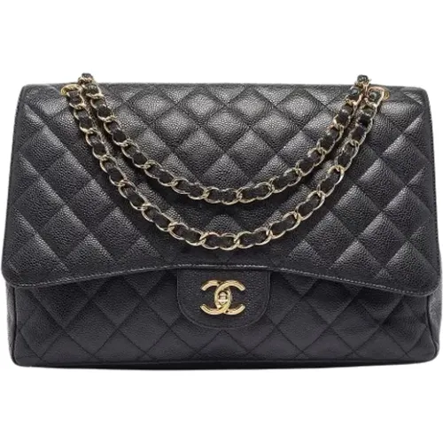 Pre-owned Leather chanel-bags , female, Sizes: ONE SIZE - Chanel Vintage - Modalova