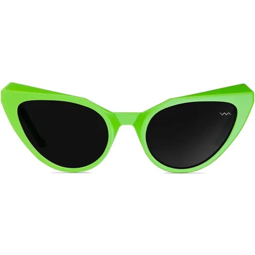 Eco-friendly Cat-Eye Sunglasses Bl0028 , female, Sizes: 53 MM - Vava Eyewear - Modalova