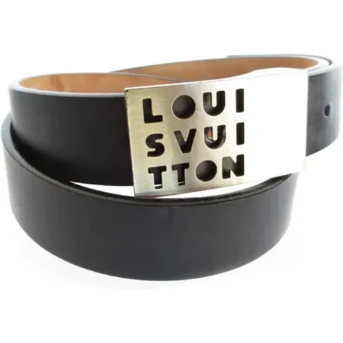 Pre-owned Leather belts , male, Sizes: ONE SIZE - Louis Vuitton Vintage - Modalova