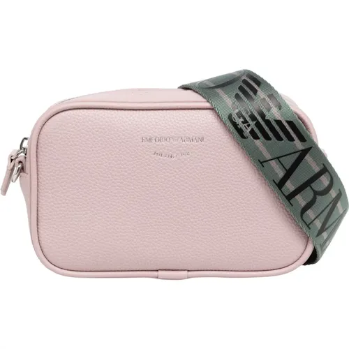 Plain Crossbody Bag with Adjustable Strap , female, Sizes: ONE SIZE - Emporio Armani - Modalova