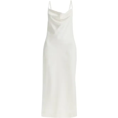 Satin Slip Kleid mit überkreuzten Trägern , Damen, Größe: XS - ROTATE Birger Christensen - Modalova