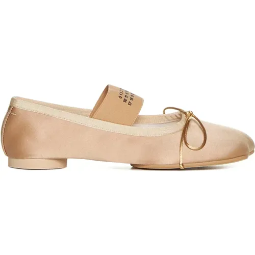 Flache Schuhe für Frauen , Damen, Größe: 39 1/2 EU - MM6 Maison Margiela - Modalova