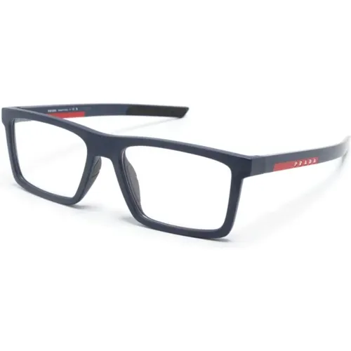 Blaue Linea Rossa Optische Brille - Prada - Modalova