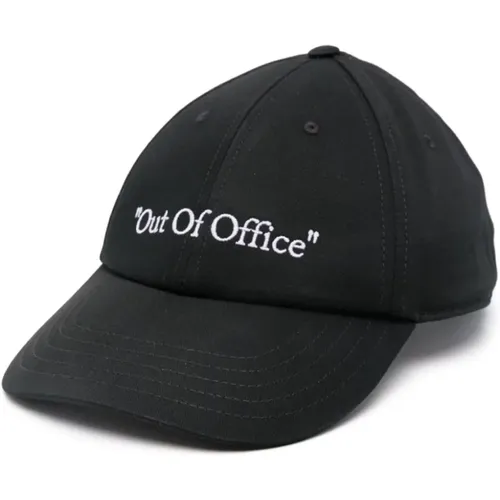 Schwarze Baseballkappe Out Of Office - Off White - Modalova