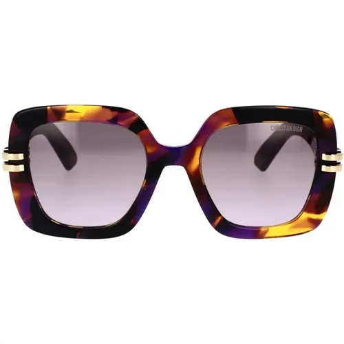 Square Frame Sunglasses Multicolor Black Arms , unisex, Sizes: 52 MM - Dior - Modalova