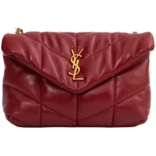 Pre-owned Leather crossbody-bags , female, Sizes: ONE SIZE - Yves Saint Laurent Vintage - Modalova