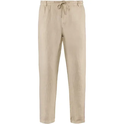 Comfy Fit Linen Pants , male, Sizes: W33, W38, W36, W34, W32, W31, W30 - BomBoogie - Modalova