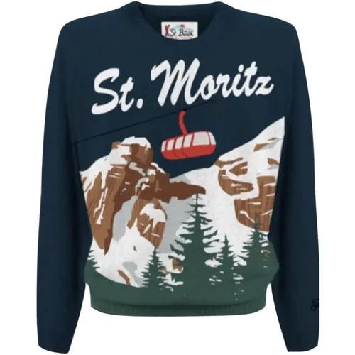 Herren Pullover St. Moritz , Herren, Größe: S - MC2 Saint Barth - Modalova