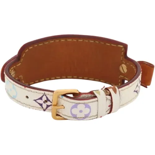 Pre-owned Canvas bracelets , female, Sizes: ONE SIZE - Louis Vuitton Vintage - Modalova