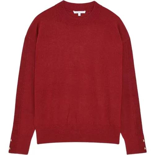 Elegant Round Neck Sweater , female, Sizes: L, S - PATRIZIA PEPE - Modalova