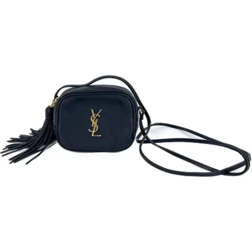 Pre-owned Leather shoulder-bags , female, Sizes: ONE SIZE - Yves Saint Laurent Vintage - Modalova