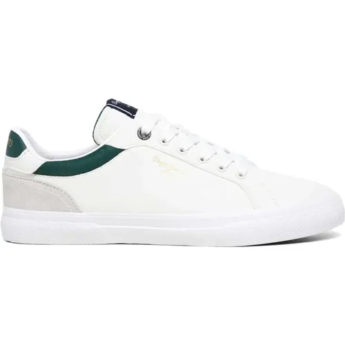 Klassische Ivy Green Court Schuhe , Herren, Größe: 43 EU - Pepe Jeans - Modalova