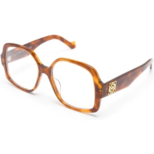 Braun/Havanna Optische Brille Stilvolles Must-Have , Damen, Größe: 54 MM - Loewe - Modalova