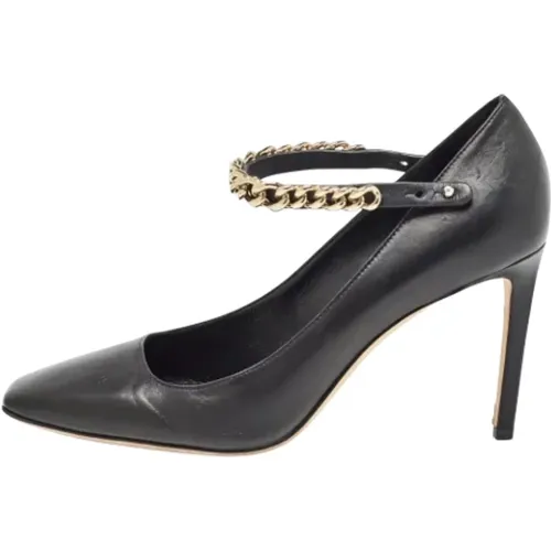 Pre-owned Leather heels , female, Sizes: 8 UK - Jimmy Choo Pre-owned - Modalova