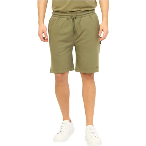 Cotton Bermuda Shorts with Drawstring , male, Sizes: XL - Richmond - Modalova
