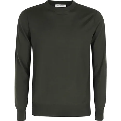 Stylischer G Hals Pullover , Herren, Größe: L - Paolo Pecora - Modalova