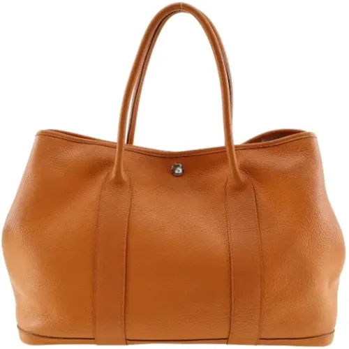 Pre-owned Leather handbags , female, Sizes: ONE SIZE - Hermès Vintage - Modalova