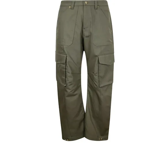 Cargo Pant Mixed Cotton Fabric , Herren, Größe: S - Golden Goose - Modalova