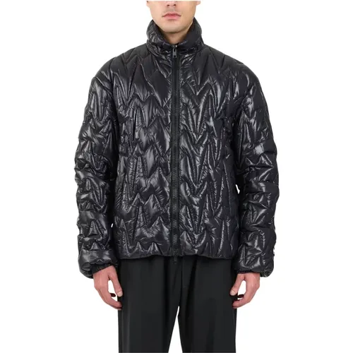 Quilted Jacket with Zip Closure , male, Sizes: M, L - Msgm - Modalova