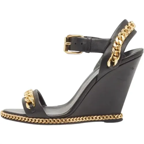 Pre-owned Leather sandals , female, Sizes: 5 UK - Giuseppe Zanotti Pre-owned - Modalova