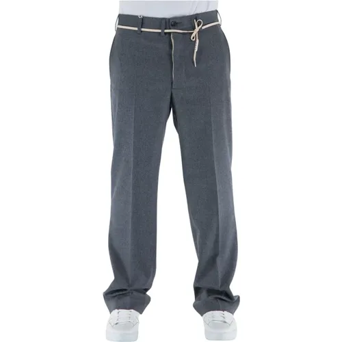 Chino Wool Pants with Drawstring , male, Sizes: M, L - Marni - Modalova