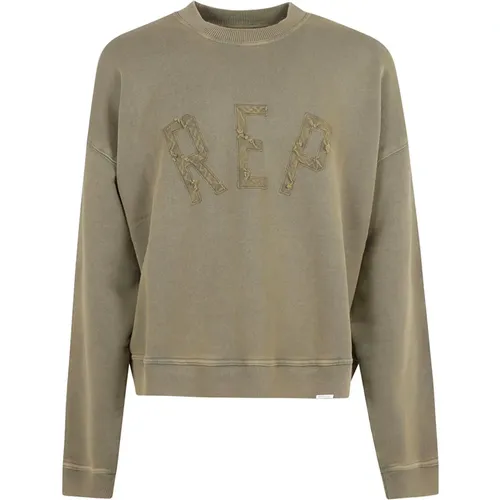 Applique Sweater , male, Sizes: S, M, L, XS - Represent - Modalova